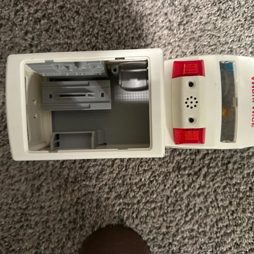 PLAYMOBIL TOY AMBULANCE INCOMPLETE